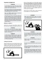 Предварительный просмотр 8 страницы Makita DCS34 Owner'S And Safety Manual