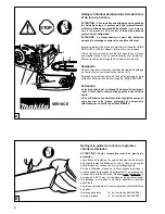 Preview for 60 page of Makita DCS34 Owner'S And Safety Manual