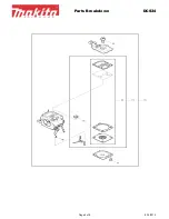 Предварительный просмотр 5 страницы Makita DCS34 Parts Breakdown
