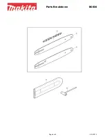 Предварительный просмотр 6 страницы Makita DCS34 Parts Breakdown