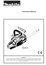 Makita DCS3410 Instruction Manual preview