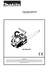 Makita DCS3410TH Instruction Manual preview