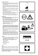 Предварительный просмотр 8 страницы Makita DCS3410TH Instruction Manual