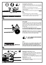 Предварительный просмотр 12 страницы Makita DCS3410TH Instruction Manual