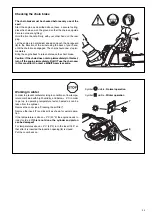 Предварительный просмотр 23 страницы Makita DCS3501 Instruction Manual