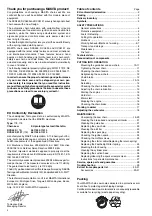 Предварительный просмотр 2 страницы Makita DCS460 Instruction Manual