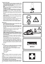 Предварительный просмотр 8 страницы Makita DCS460 Instruction Manual