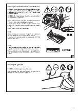 Предварительный просмотр 21 страницы Makita DCS460 Instruction Manual
