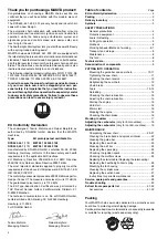 Preview for 2 page of Makita DCS500 Instruction Manual