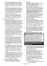 Preview for 42 page of Makita DCS553ZJ Instruction Manual