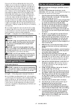 Preview for 47 page of Makita DCS553ZJ Instruction Manual