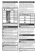 Preview for 9 page of Makita DCS5553Z Instruction Manual