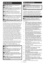 Preview for 11 page of Makita DCS5553Z Instruction Manual