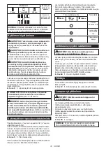 Preview for 33 page of Makita DCS5553Z Instruction Manual