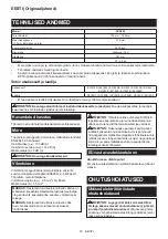 Preview for 53 page of Makita DCS5553Z Instruction Manual