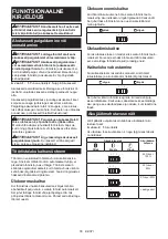 Preview for 56 page of Makita DCS5553Z Instruction Manual