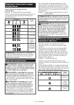 Preview for 66 page of Makita DCS5553Z Instruction Manual