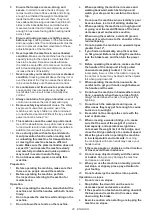 Preview for 20 page of Makita DCU604 Instruction Manual