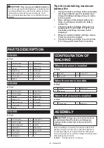 Preview for 23 page of Makita DCU604 Instruction Manual