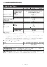 Preview for 32 page of Makita DCU604 Instruction Manual