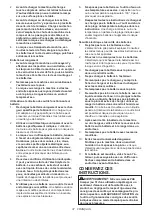 Preview for 37 page of Makita DCU604 Instruction Manual