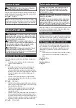 Preview for 80 page of Makita DCU604 Instruction Manual