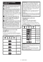 Preview for 93 page of Makita DCU604 Instruction Manual