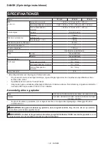 Preview for 133 page of Makita DCU604 Instruction Manual