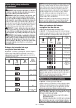 Preview for 174 page of Makita DCU604 Instruction Manual