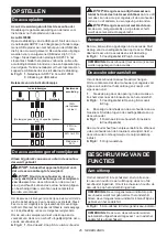 Preview for 45 page of Makita DCX201 Instruction Manual