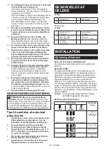 Preview for 69 page of Makita DCX201 Instruction Manual