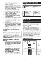 Preview for 86 page of Makita DCX201 Instruction Manual