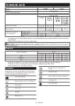 Preview for 99 page of Makita DCX201 Instruction Manual