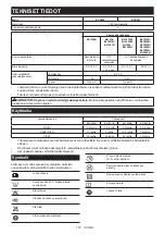 Preview for 107 page of Makita DCX201 Instruction Manual