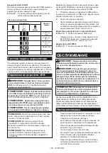 Preview for 145 page of Makita DCX201 Instruction Manual