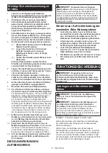 Предварительный просмотр 17 страницы Makita DDA341 Instruction Manual