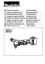 Makita DDA351RTJ Instruction Manual preview