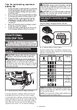 Предварительный просмотр 6 страницы Makita DDA450ZK Instruction Manual