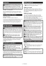 Preview for 9 page of Makita DDF083 Instruction Manual