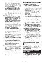 Preview for 6 page of Makita DDF083RTE Instruction Manual