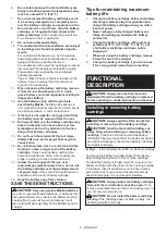 Предварительный просмотр 6 страницы Makita DDF343SYX3 Instruction Manual