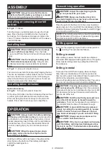 Preview for 8 page of Makita DDF446 Instruction Manual