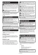 Preview for 7 page of Makita DDF453Z Instruction Manual