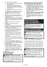Preview for 12 page of Makita DDF459RTJ Instruction Manual