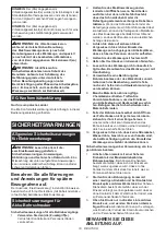 Предварительный просмотр 19 страницы Makita DDF481 Instruction Manual