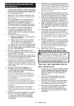 Предварительный просмотр 36 страницы Makita DDF481 Instruction Manual