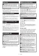 Preview for 61 page of Makita DDF481RT3J Instruction Manual