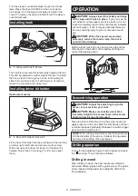 Предварительный просмотр 8 страницы Makita DDF482R Instruction Manual