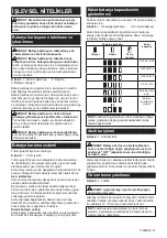 Preview for 61 page of Makita DDF482RFEB Instruction Manual