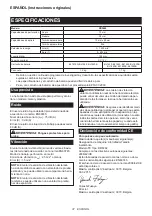 Preview for 37 page of Makita DDF482RFJ Instruction Manual